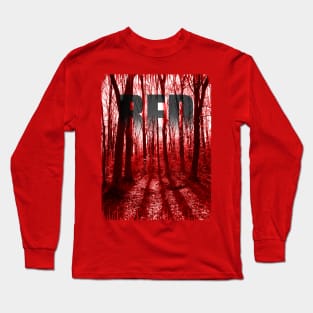 Red Woods Long Sleeve T-Shirt